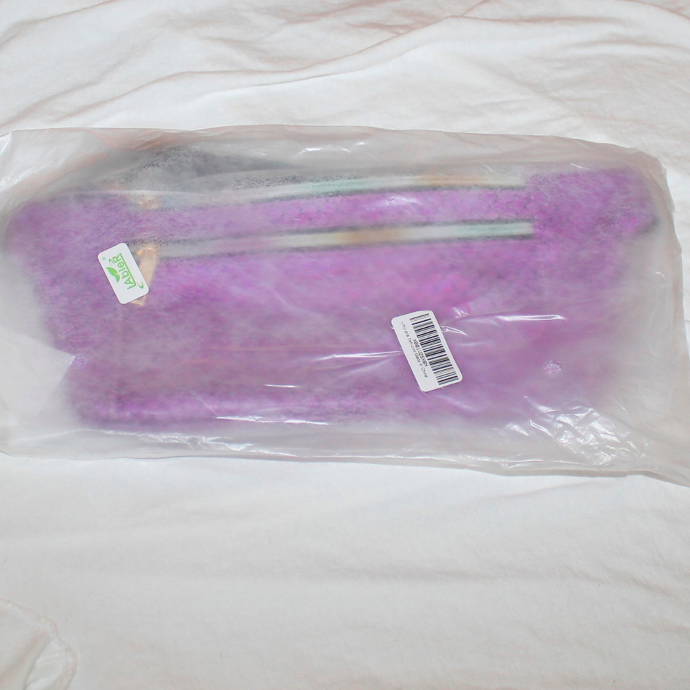 Purple mermaid rave holographic fanny waist pack - Picture 3 of 4